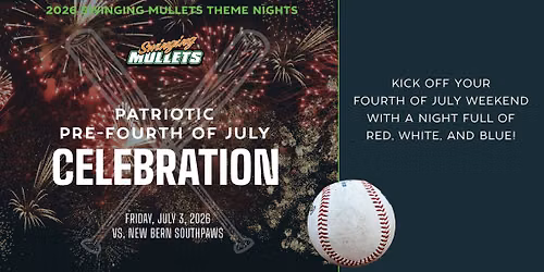 Outer Banks Swinging Mullets vs. New Bern Southpaws 