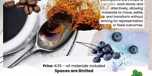 Organic Art  Drift - Natural Pigments  in Motion