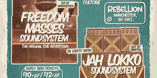 Dub Jam Presents: Sound System Culture w\/ Jah Lokko