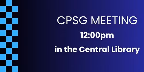 CPSG December Meeting