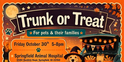 Springfield Animal Hospital Howl-o-ween Trunk or Treat