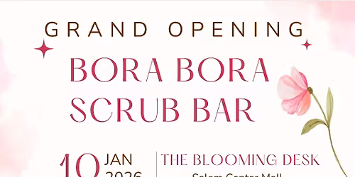 Grand opening pop up