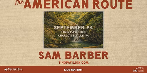 Sam Barber - The American Route Tour