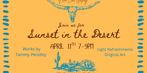 Sunset in the Desert \ud83c\udfdc\ufe0f