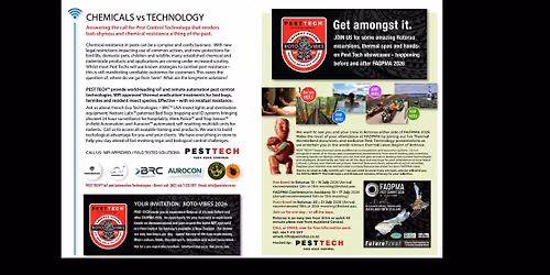Pre FAOPMA -PestTech Networking Event