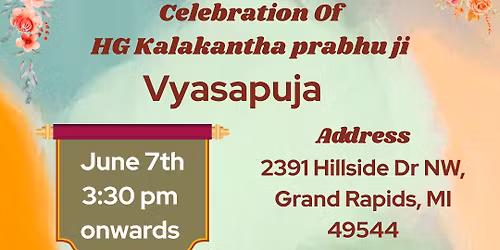 HG Kalakantha prabhu Vyasapuja 