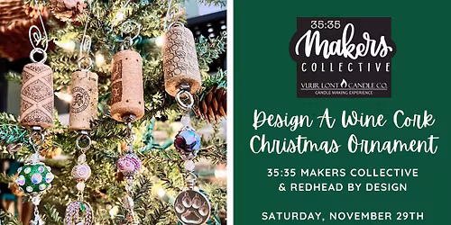 Design A Wine Cork Christmas Ornament