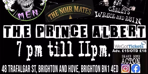 SHAKE SOME ACTON#127( BRIGHTON). REVEREND BEAT- MAN & MILAN SLICK 