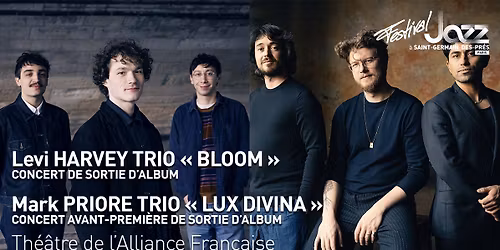 LEVI HARVEY TRIO \/ MARK PRIORE TRIO