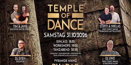 Temple of Dance (31.10.2026)