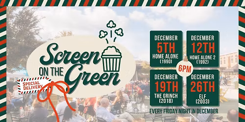Holiday Screen on the Green