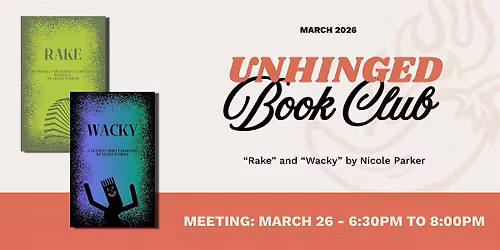 Unhinged Book Club at The Well Red Damsel