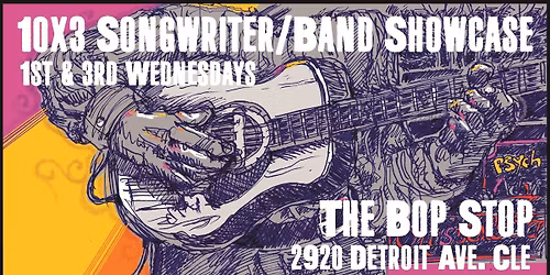 Brent Kirby's 10x3 Songwriter\/Band Showcase