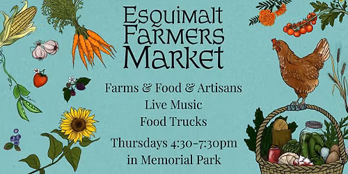 Esquimalt Farmers Market - Memorial Park - Season 12