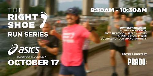 The Right Shoe Fall Morning Run Series | Presented by ASICS