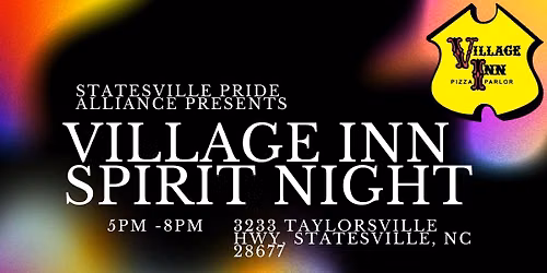 Village Inn Spirit Night