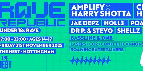 Rave Republic -Under 18s Rave