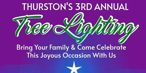 Thurston\u2019s Annual Christmas Tree Light Switch On