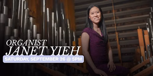 Organist Janet Yieh at Trinity
