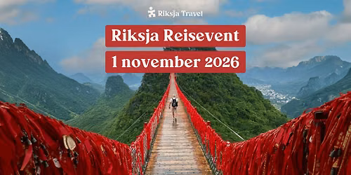 Riksja Reisevent 2026