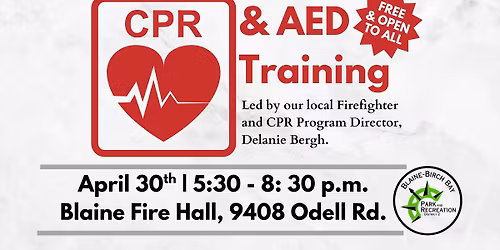 CPR, AED & First Aid Training 