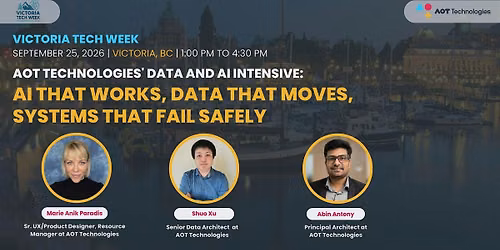 Victoria Tech Week Session Hosted by AOT Technologies