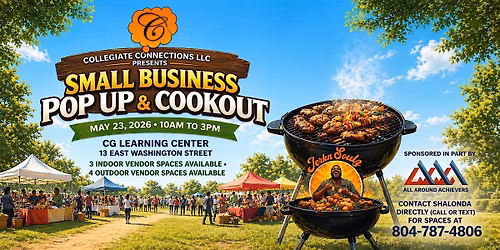 Small Business Pop Up & Cookout