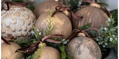 \ud83c\udf84DIY Velvet-Inspired Ornaments Workshop\ud83c\udf84 [ Public Event - limited seat - register early ]