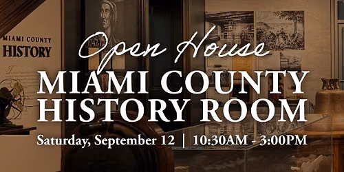 Miami County History Room Open House