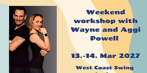 Weekend workshop with Wayne and Aggi Powell - West Coast Swing Aarhus