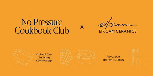 No Pressure Cookbook Club x eikcam ceramics: Breaking Bao