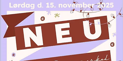 Neu ~ et kunst og designmarked 