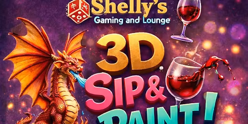 3-D Sip & Paint by Lisa Riffell