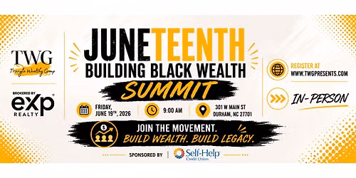 Juneteenth Building Black Wealth Summit 2026