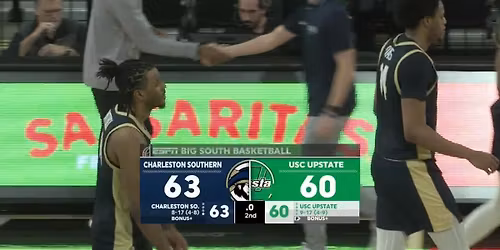 South Carolina Upstate Spartans at Charleston Southern Buccaneers Mens Basketball at Buccaneer Field House