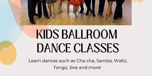 Kids ballroom dance class at Dancing on the Suncoast