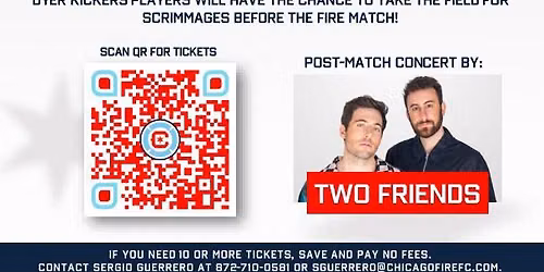 Chicago Fire Scrimmage and Chicago Fire Game