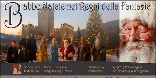 🎄🏰 BABBO NATALE NEI REGNI DELLA FANTASIA 🏰🎄