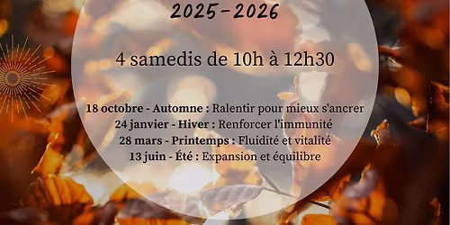 Cycle yoga des saisons