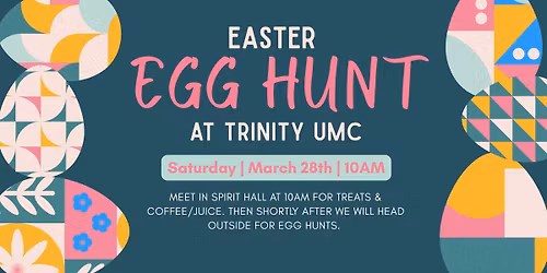 Easter Egg Hunt at Trinity UMC