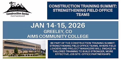 First Annual Construction Training Summit