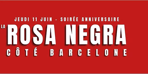 4 ANS DE LA ROSA NEGRA \ud83c\udf82