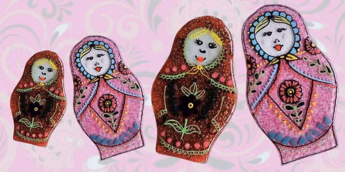Russian Doll Glass Fusing Workshop
