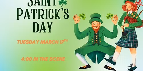 Saint Patrick's Day Party!