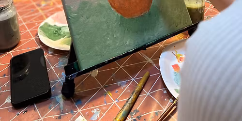SIP AND CREATE: FLOWERS PAINTING