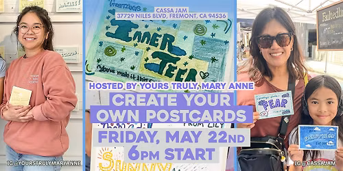 Create Your Own Postcards Workshop - May 22nd | Niles District