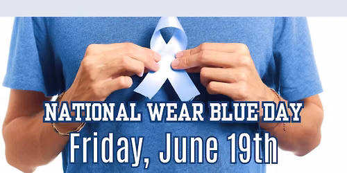 Wear Blue Day for Men's Health
