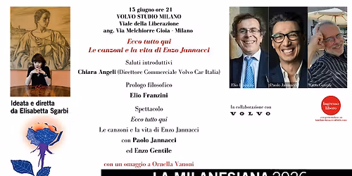 ECCO TUTTO QUI. LE CANZONI E LA VITA DI ENZO JANNACCI