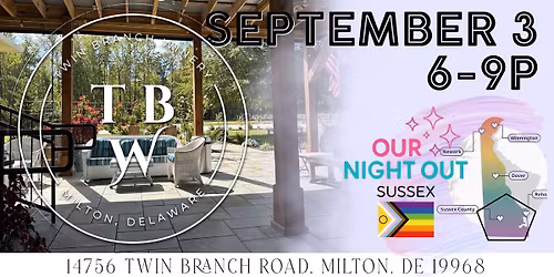 ONO Sussex: September @ Twin Branch Winery