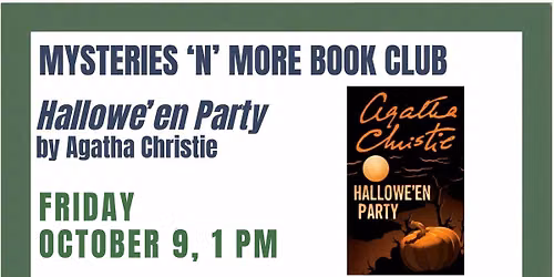 Mysteries 'n' More Book Club